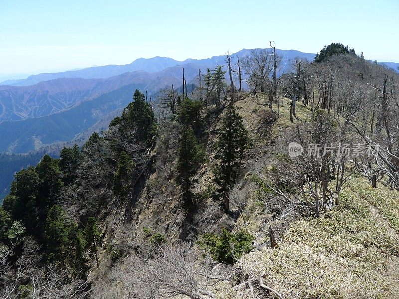 Mount Daifugendake (大普賢岳) in Nara, Japan